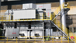 大兴安岭铸造厂RTO焚烧炉废气处理